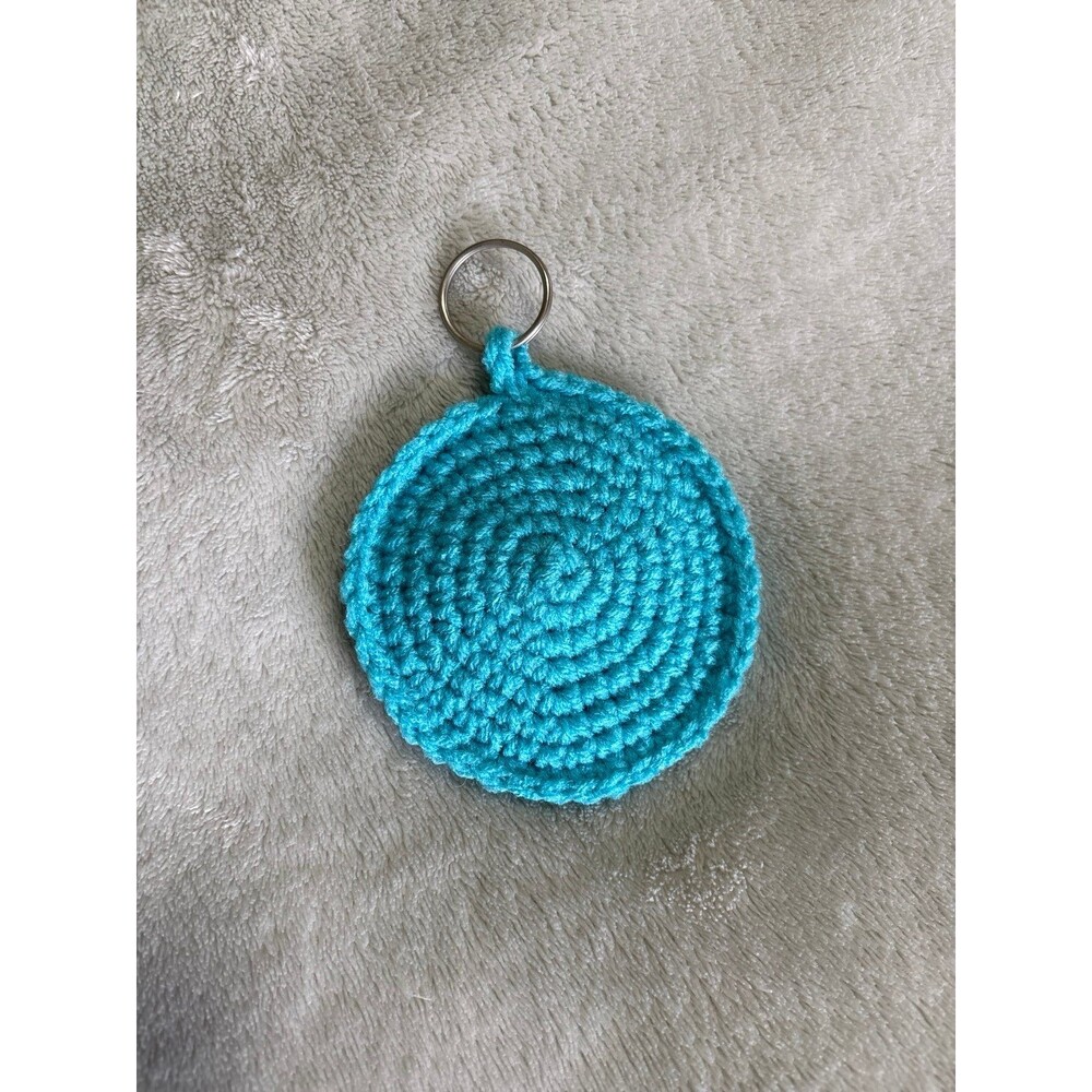 Keychain crochet sensory fidget toy autism ADHD kids teens marble backpack